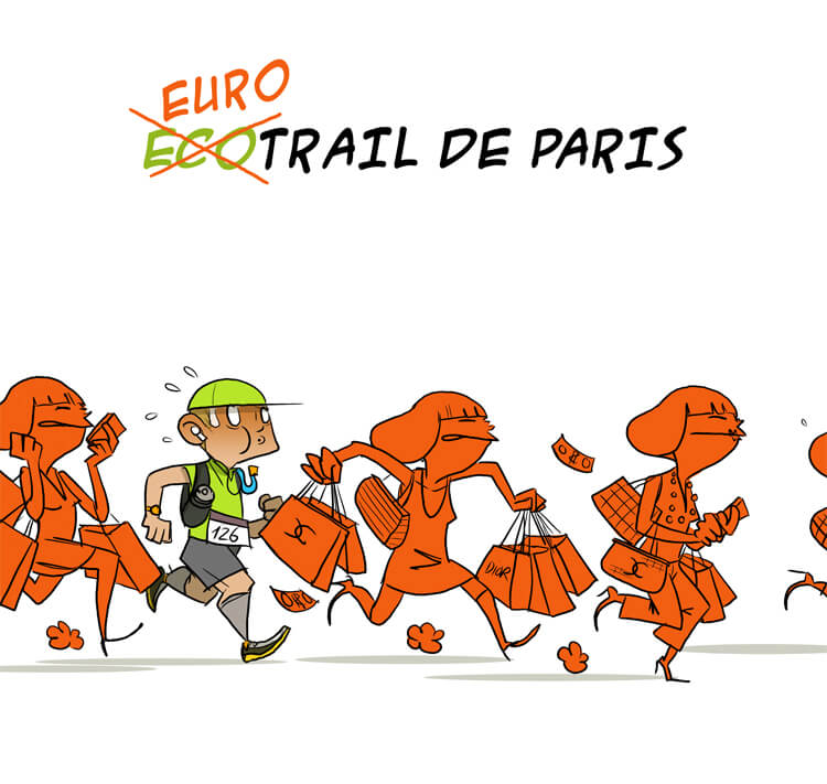 des bosses et des bulles - Ecotrail de Paris 2013